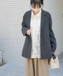 ITEMS URBANRESEARCH | ルーズテーラード強撚ジャケット(テーラードジャケット)