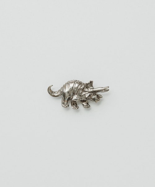 ADAM ET ROPE'（アダムエロペ）の「【M VINTAGE】DEADSTOCK DINOSAUR BROOCH（ブローチ/コサージュ・レディース・シルバー系/その他/シルバー・F）」の9枚目の写真