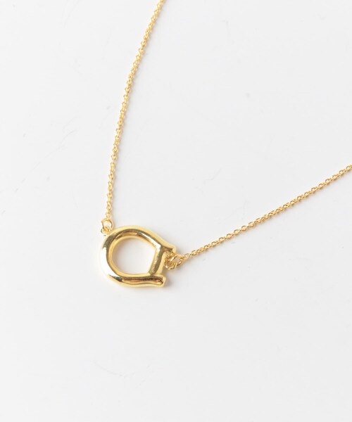 URBAN RESEARCH DOORS（アーバンリサーチドアーズ）の「chibi jewels　SHACKLENECKLACE（ネックレス・レディース・gold・One）」の2枚目の写真