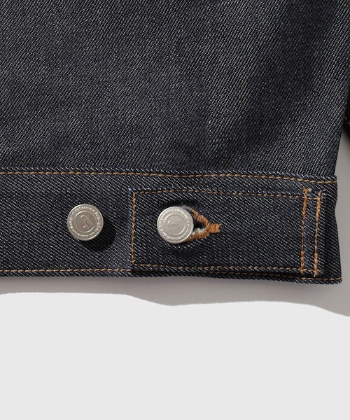 ADAM ET ROPE'(アダムエロペ)の「【BAL/バル】CURB POCKET DENIM JACKET(デニムジャケット・メンズ・ブラック/ネイビー・1/2)」の16枚目の写真