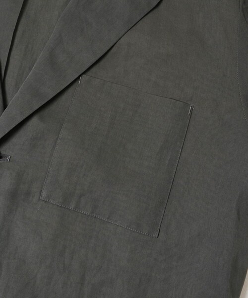 URBAN RESEARCH DOORS（アーバンリサーチドアーズ）の「STILL BY HAND　AIRY 2B JACKET（テーラードジャケット・メンズ・BLACK/KHK BEIGE/SLATE GREY・46/48）」の9枚目の写真