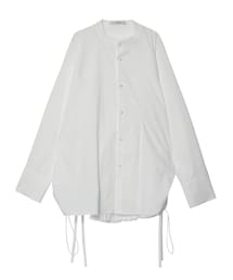 UN3D. | WAVE LINE GATHER SH(シャツ/ブラウス)