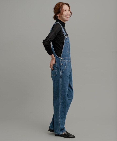 URBAN RESEARCH Sonny Label（アーバンリサーチサニーレーベル）の「carhartt　W BIB OVERALL STRAIGHT（サロペット/オーバーオール・レディース・Blue・S/M）」の21枚目の写真