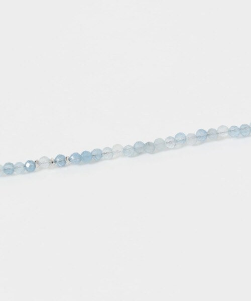 URBAN RESEARCH(アーバンリサーチ)の「decor『デコール』 AQUAMARINE BEAD NECKLACE(ネックレス・レディース・AQUAMARINE・-)」の7枚目の写真