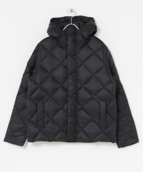 ITEMS URBANRESEARCH（アイテムズ アーバンリサーチ）の「TAION　HOOD DOWN JACKET（その他アウター・レディース・BLK/OFF/D.CHOCO・M/L/XL）」の19枚目の写真
