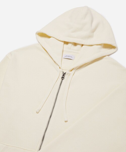 Saturdays NYC（サタデーズ ニューヨークシティ ）の「CANAL PIQUE SWEATSHIRT（パーカー・レディース・オリーブ/クリーム・L/M/S）」の21枚目の写真