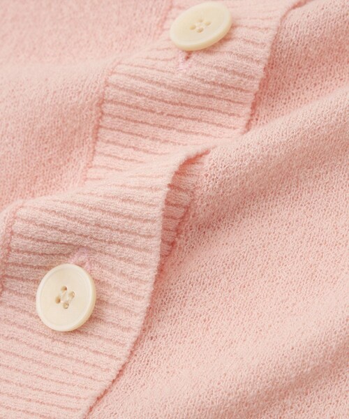 ROPE'(ロペ)の「【一部店舗限定】【REALM(レルム)】SHEER CARDIGAN|シアーカーディガン(カーディガン/ボレロ・レディース・ブラック/ホワイト/レッド/ピンク・38)」の20枚目の写真