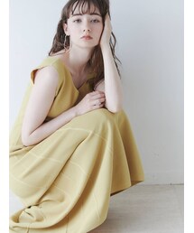 LAGUNAMOON | フォルムラインノースリーブニットワンピース(ワンピース)