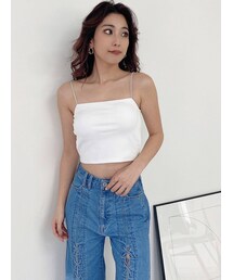 GYDA | SIMPLEベアビスチェ(キャミソール)