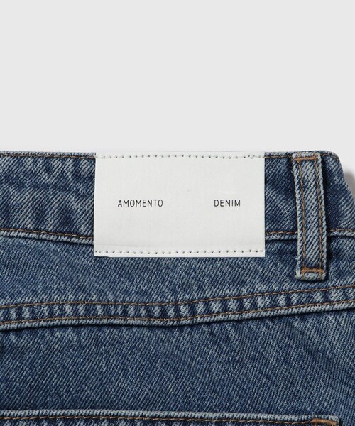 ADAM ET ROPE'（アダムエロペ）の「【AMOMENTO/アモーメント】MENS STRAIGHT FIT DENIM（デニムパンツ・メンズ・ブルー系/サックス・L/M）」の10枚目の写真