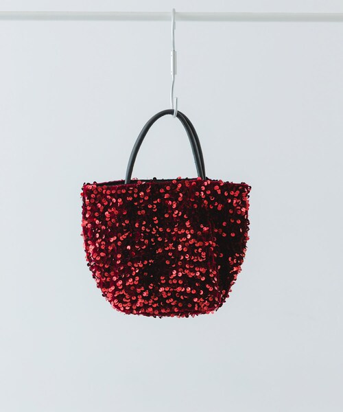 RODE SKO（ロデスコ）の「チェーン付きスパンコールバッグ（ショルダーバッグ・レディース・BLACK/MULTIBLACK/GOLD/SILVER/RED/PINK・one/One）」の5枚目の写真