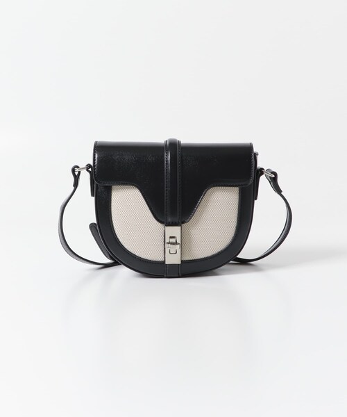 URBAN RESEARCH ROSSO（アーバンリサーチロッソ）の「キャンバスコンビショルダーバッグ（ショルダーバッグ・レディース・OFFWHITE/D/BROWN/BLACK・-）」の22枚目の写真