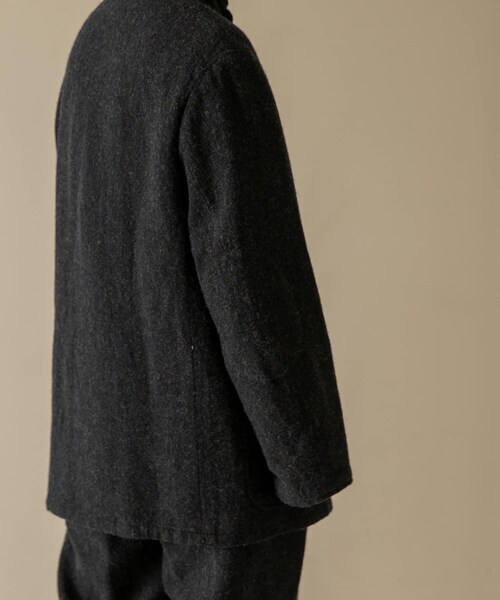 URBAN RESEARCH（アーバンリサーチ）の「A PRESSE　Tweed Hunting Jacket（テーラードジャケット・メンズ・BROWN/NAVY・2/3）」の16枚目の写真