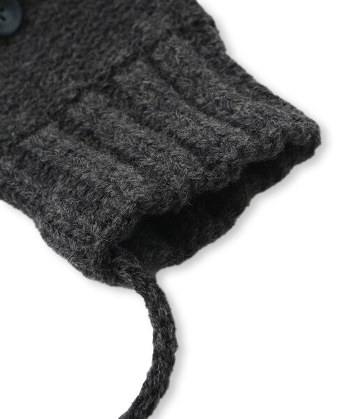 ADAM ET ROPE'（アダムエロペ）の「【J'aDoRe限定】【ugly sweater club（アグリー セーター クラブ）】Dazed（手袋・レディース・グレー/ピンク/イエロー・F）」の18枚目の写真