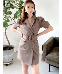 RESEXXY | テーラードジャケットワンピース(ワンピース)