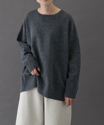 FORK&SPOON | FORK&SPOON　コットンブレンドチュニックニット(ニット/セーター)