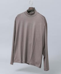 URBAN RESEARCH ROSSO MEN | 『マシンウォッシャブル』ハイクオリティウールモックネックTシャツ(Tシャツ/カットソー)