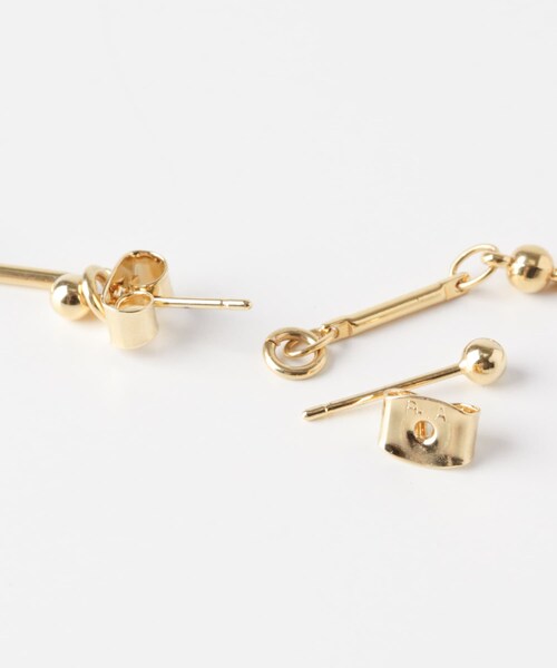 URBAN RESEARCH（アーバンリサーチ）の「『別注』PHILIPPE AUDIBERT×URBAN RESEARCH　Garnet earring（ピアス（両耳用）・レディース・GOLD・-）」の6枚目の写真