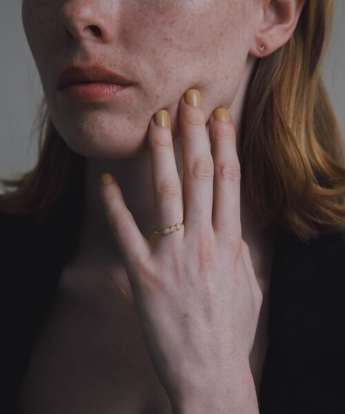URBAN RESEARCH(アーバンリサーチ)の「ff by decor urban research three stone ring(リング・レディース・オパール/MULTI/オニキス・9/11/13/5)」の15枚目の写真