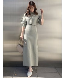 dazzlin | 2ピースニットセットワンピース(ワンピース)