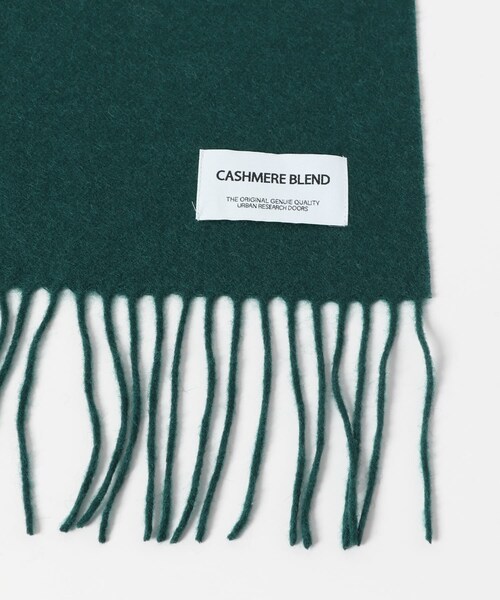 URBAN RESEARCH DOORS(アーバンリサーチドアーズ)の「カシミヤブレンド マフラー(マフラー・メンズ・GREEN/BLACK/GRAY/WINE RED・-)」の17枚目の写真