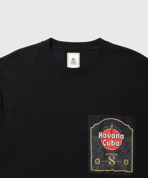 ADAM ET ROPE'（アダムエロペ）の「【mando/マンド】T SHIRT（Tシャツ/カットソー・メンズ・ブラック/ホワイト・1/2/3）」の8枚目の写真