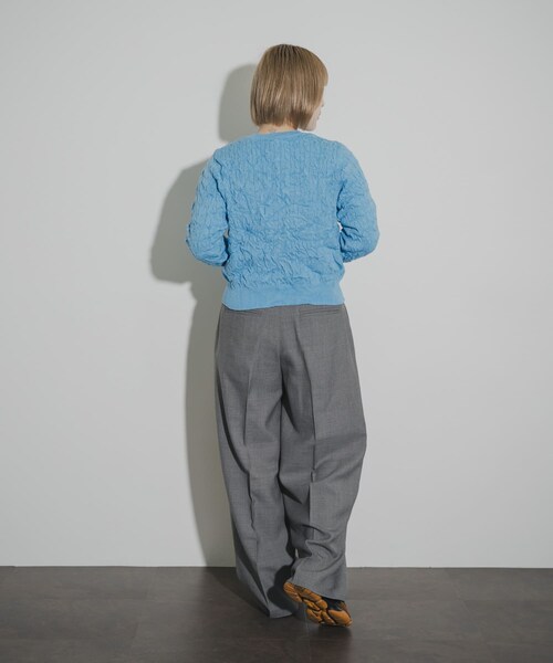 THE GOODLAND MARKET（ザグッドランドマーケット）の「cwtch　2TUCK WOOL SLACKS（その他パンツ・レディース・GRAY/CHARCOAL・1/2）」の20枚目の写真