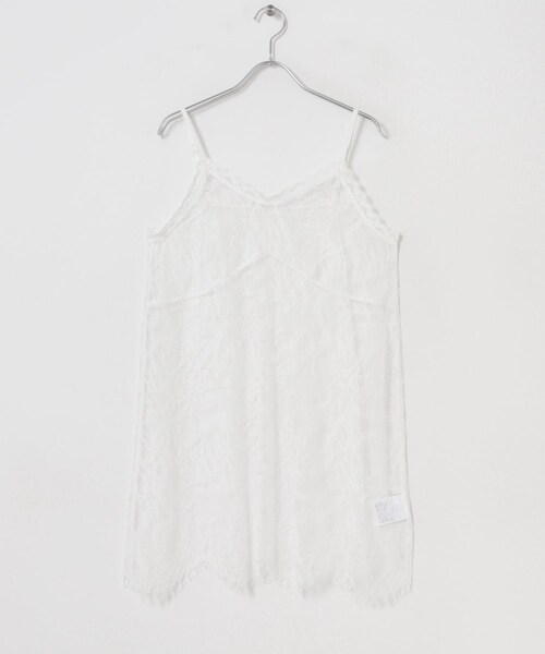 ITEMS URBANRESEARCH(アイテムズ アーバンリサーチ)の「レースキャミソール(キャミソール・レディース・WHT/BLK・Free)」の11枚目の写真
