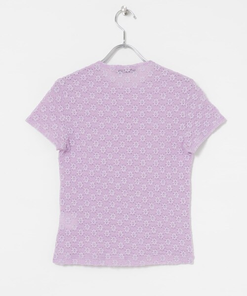 URBAN RESEARCH（アーバンリサーチ）の「KLOKE　Ruse Top（Tシャツ/カットソー・レディース・Cream/Lilac・S）」の8枚目の写真