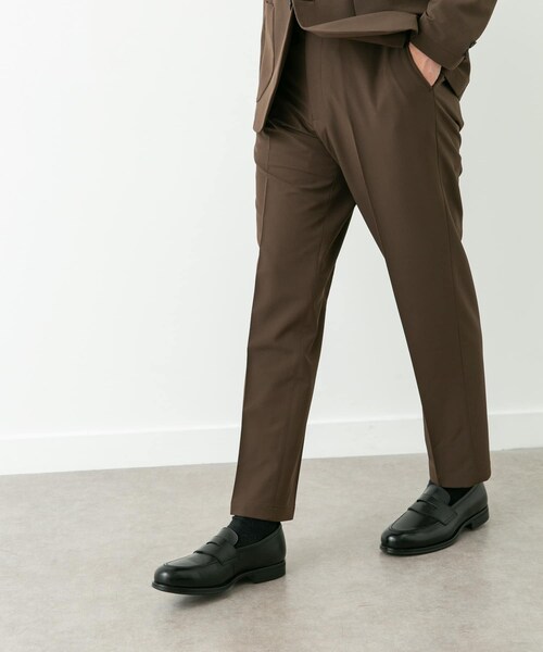 URBAN RESEARCH DOORS(アーバンリサーチドアーズ)の「LIFE STYLE TAILOR 4WAYストレッチコンフォータブルパンツ(スラックス・メンズ・NAVY/BROWN/GRAY・S/M/L/XL)」の14枚目の写真