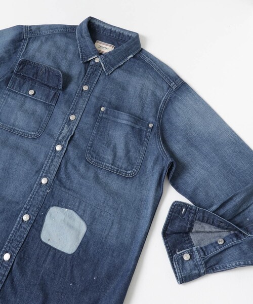 URBAN RESEARCH(アーバンリサーチ)の「FREEMANS SPORTING CLUB GREAT JONES JEAN SHIRT(シャツ/ブラウス・メンズ・115Wユーズド・S/M/L/XL)」の8枚目の写真