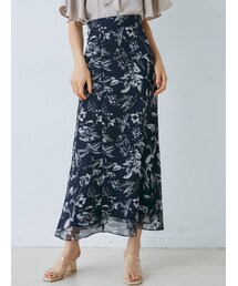 LAGUNAMOON | ラインボタニカルナロースカート(スカート)