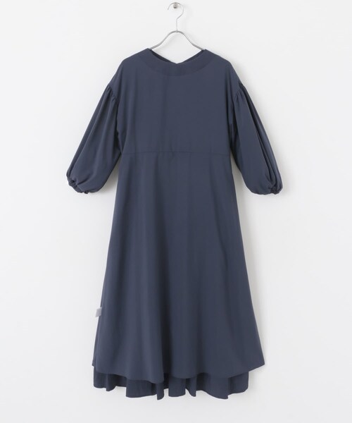 URBAN RESEARCH ROSSO（アーバンリサーチロッソ）の「ボリュームスリーブタックワンピース（ワンピース・レディース・NAVY/LIME・FREE）」の17枚目の写真
