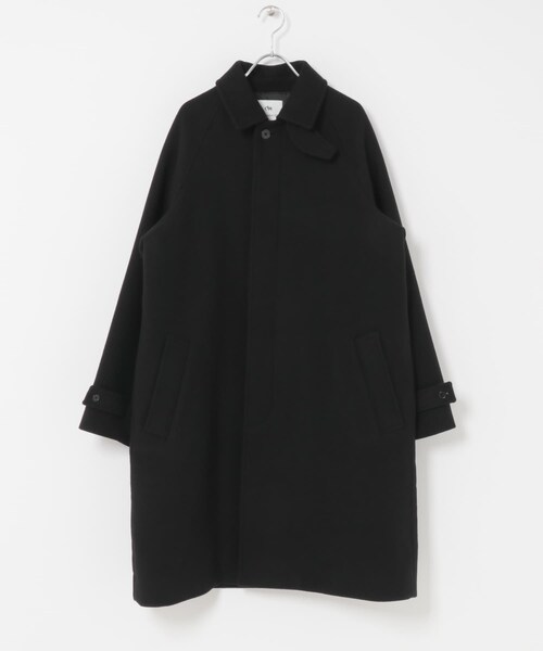 URBAN RESEARCH DOORS（アーバンリサーチドアーズ）の「ウールメルトンステンカラーコート（ステンカラーコート・メンズ・CHECK/CHARCOAL/BLACK・M/L）」の13枚目の写真