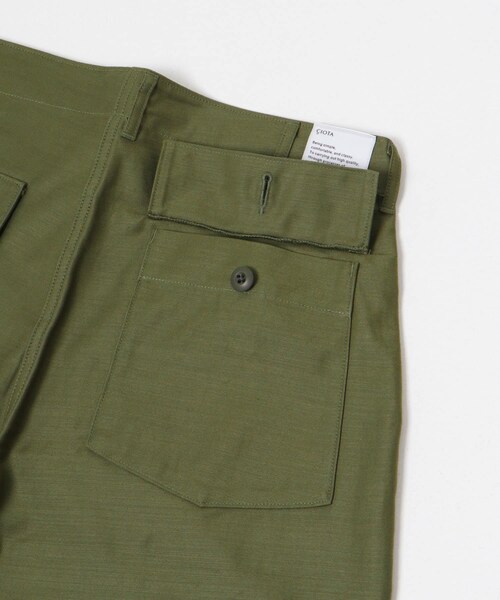 URBAN RESEARCH（アーバンリサーチ）の「『別注』CIOTA×URBAN RESEARCH　Baker Pants(Wide Tapered)（チノパンツ・メンズ・Dark Olive・4/5/6）」の11枚目の写真