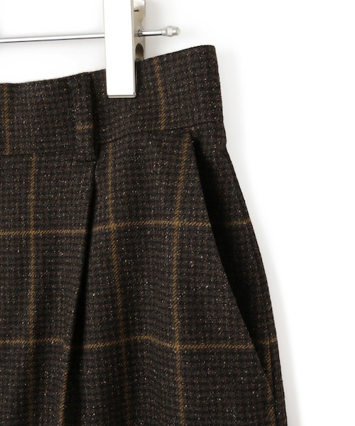 ADAM ET ROPE'（アダムエロペ）の「ツイード＆チェックショートパンツ（その他パンツ・レディース・グレー/ブラウン・36/38）」の19枚目の写真