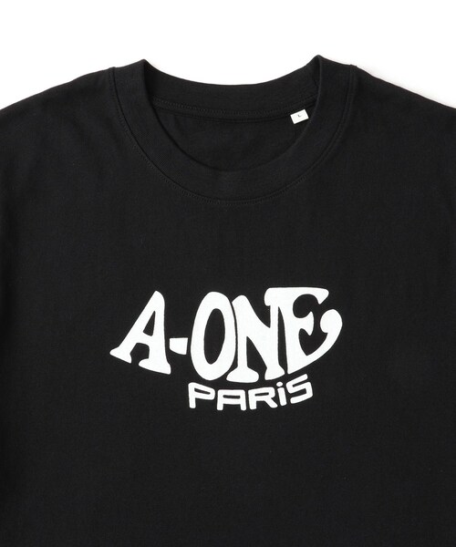 bonjour records(ボンジュールレコーズ)の「A-one Paris/エーワン・パリ A-ONE T-Shirts(Tシャツ/カットソー・レディース・ブラック・L/M/XL)」の6枚目の写真