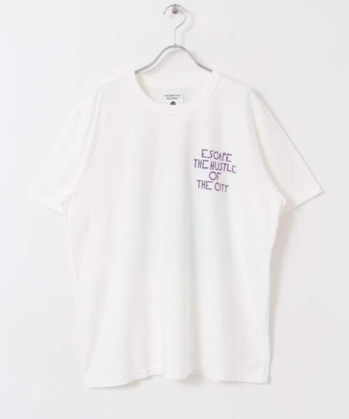 EKAL(エカル)の「『別注』TACOMA FUJI RECORDS×EKAL TGFイラストTシャツ 1(Tシャツ/カットソー・メンズ・グレー/ホワイト・M/L/XL)」の12枚目の写真