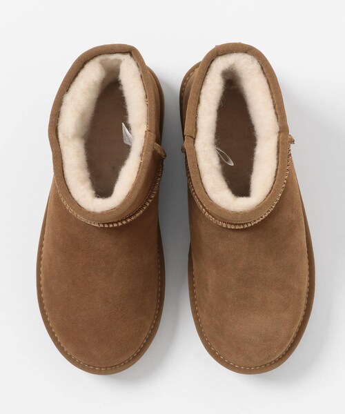 URBAN RESEARCH Sonny Label（アーバンリサーチサニーレーベル）の「EMU　PLATFORM MICRO WOOL（ブーツ・レディース・BLACK/Chestnut・7/8）」の12枚目の写真