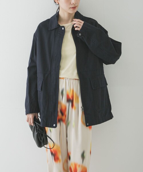URBAN RESEARCH(アーバンリサーチ)の「コットンオックスカバーオール(カバーオール・レディース・CHERRY RED/BROWN/NAVY・FREE)」の18枚目の写真