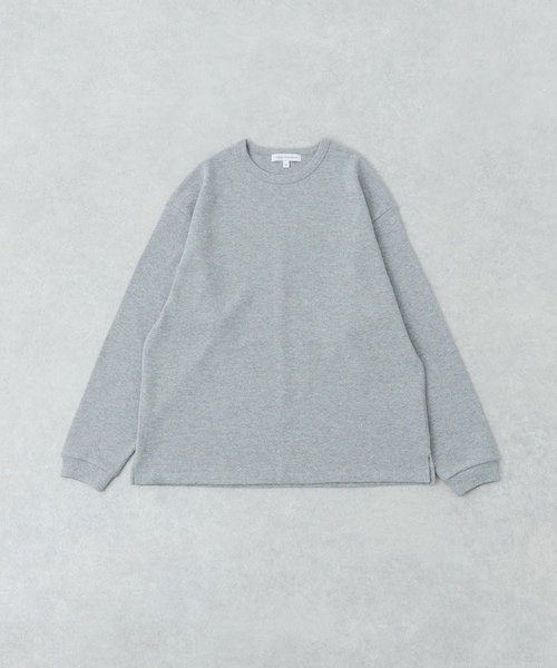 URBAN RESEARCH（アーバンリサーチ）の「度詰めワッフルロングスリーブ（Tシャツ/カットソー・メンズ・WHITE/OATMEAL/GRAY H/BLACK・S/M/L/XL）」の5枚目の写真