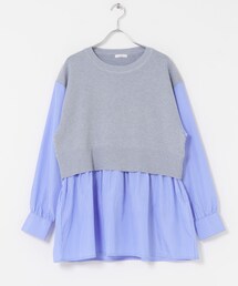 ITEMS URBANRESEARCH | ドッキングニットプルオーバー(ニット/セーター)