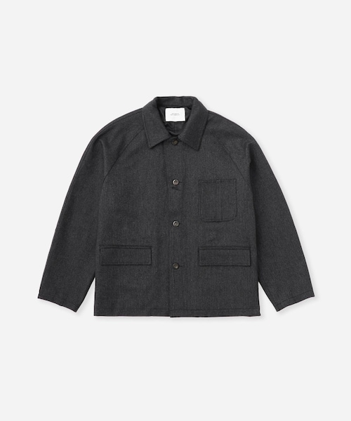 Saturdays NYC(サタデーズ ニューヨークシティ )の「Antoine Wool Chore Jacket(その他アウター・レディース・ブラック・L/M/S/XL)」の1枚目の写真