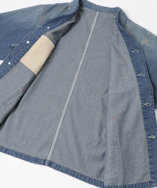 URBAN RESEARCH Sonny Label（アーバンリサーチサニーレーベル）の「BIG MAC　DENIM COVERALL（デニムジャケット・メンズ・VINTAGE・M/L）」の6枚目の写真