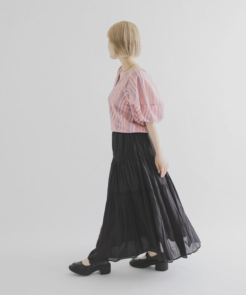 THE GOODLAND MARKET（ザグッドランドマーケット）の「FANAKA　バルーンブラウス（シャツ/ブラウス・レディース・PINK・Free）」の8枚目の写真