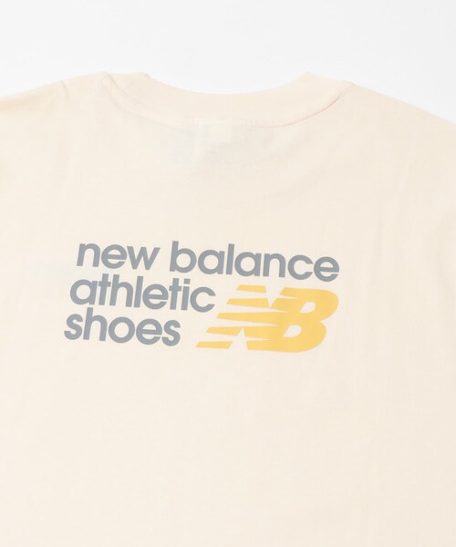 URBAN RESEARCH Sonny Label（アーバンリサーチサニーレーベル）の「NEW BALANCE　プレミアムロゴロングスリーブ（Tシャツ/カットソー・メンズ・ブルー/パーマフロスト・M/L/XL）」の8枚目の写真