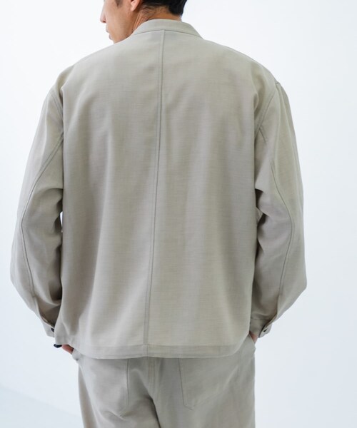 URBAN RESEARCH（アーバンリサーチ）の「『別注』THOUSAND MILE×UR　THICK AND THIN BLOUSON（ブルゾン・メンズ・ICE GRAY/BLACK/KHAKI・M/L）」の16枚目の写真