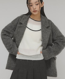 KBF | バイカラーキャミレイヤードニット(ニット/セーター)