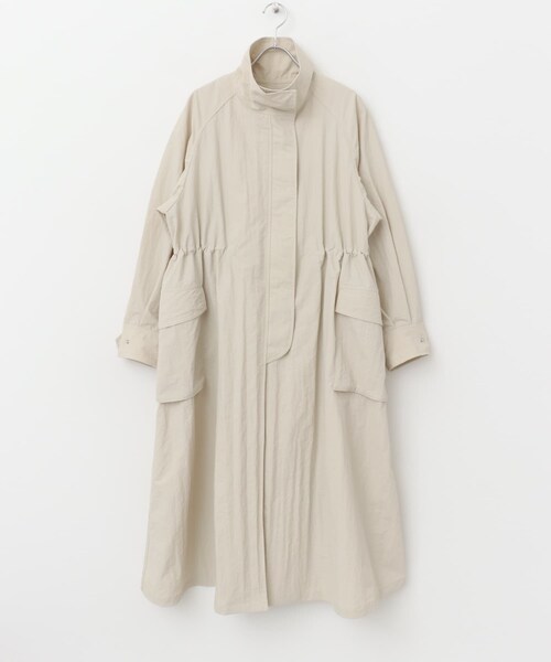 URBAN RESEARCH ROSSO（アーバンリサーチロッソ）の「撥水ボリュームモッズコート（モッズコート・レディース・BEIGE/OFF WHITE・FREE）」の17枚目の写真