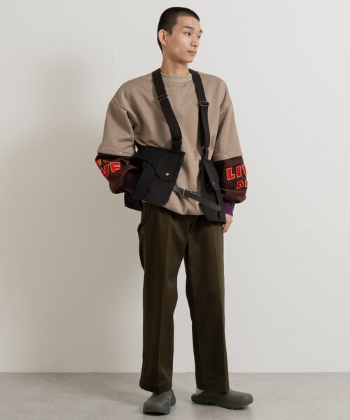 THE GOODLAND MARKET（ザグッドランドマーケット）の「KEIMEN　Vest（ベスト・メンズ・Ivory/BLACK・FREE）」の16枚目の写真